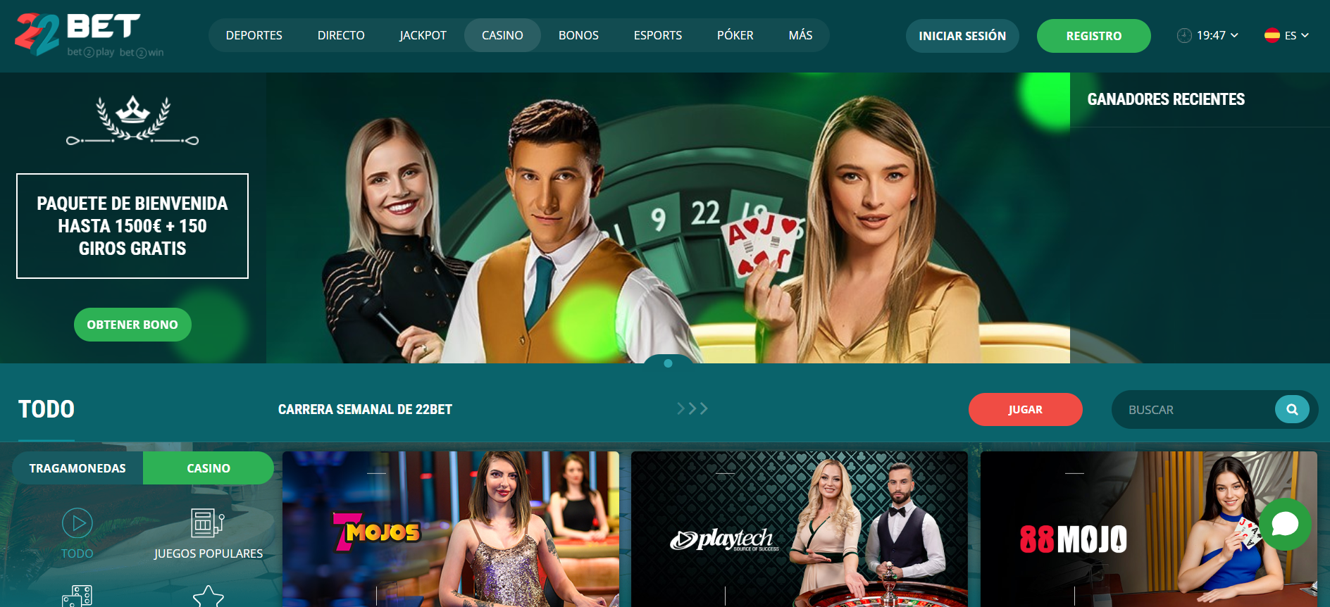 22bet Casino